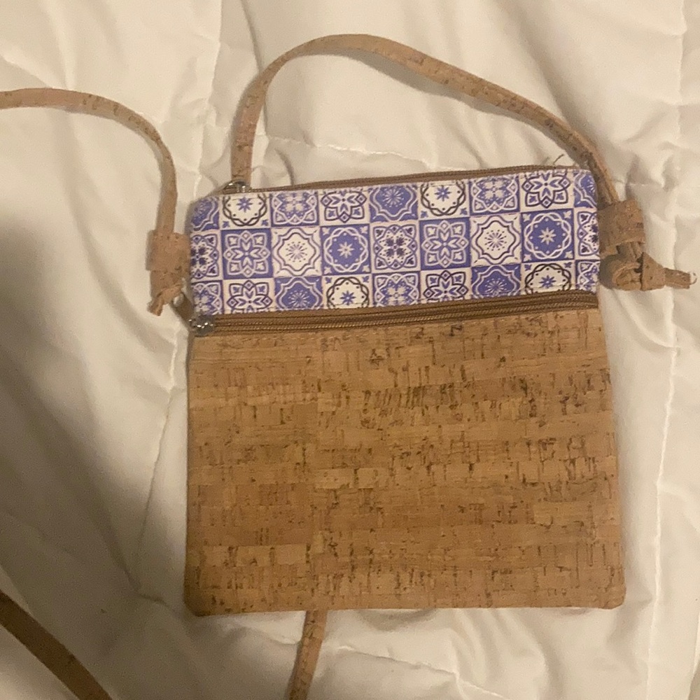 Cork purse made in the Azores